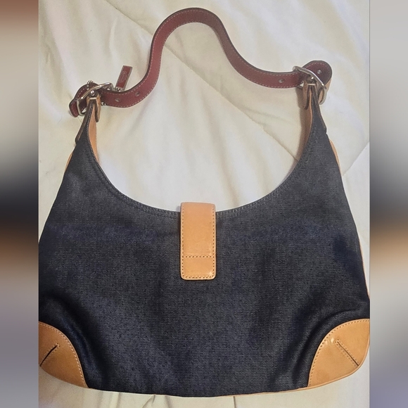 Coach Denim and Leather Vintage Bag Excellent Condition - Picture 2 of 9